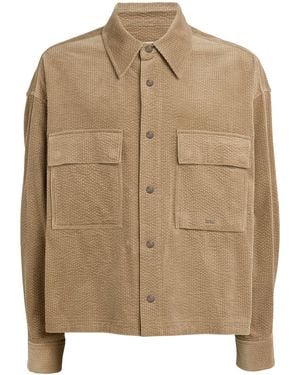 WOOYOUNGMI Cotton Overshirt - Natural