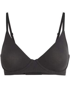 Skims Fits Everybody Unlined Demi Bra - Black