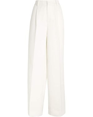 Hervé Léger Satin Simone Trousers - White