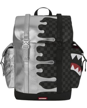Sprayground Side Drip Flap Backpack - Black
