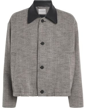 Studio Nicholson Wool-Blend Howth Bomber Jacket - Gray