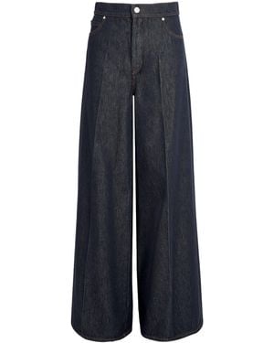 Max Mara Wide-Leg Jeans - Blue