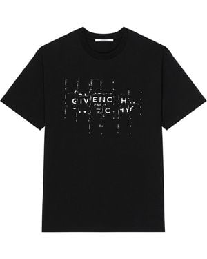 Givenchy Cotton Logo T-Shirt - Black