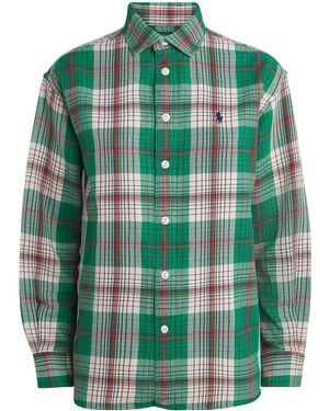 Polo Ralph Lauren Cotton Check Shirt - Green