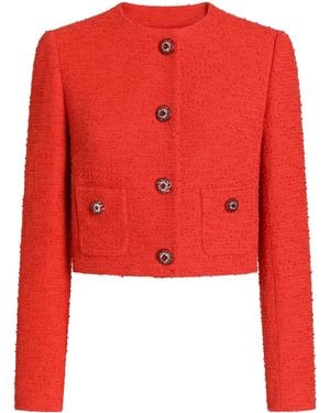 Dolce & Gabbana Tweed Jacket - Red