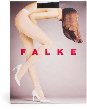 FALKE Jacquard Firefly Tights - Pink