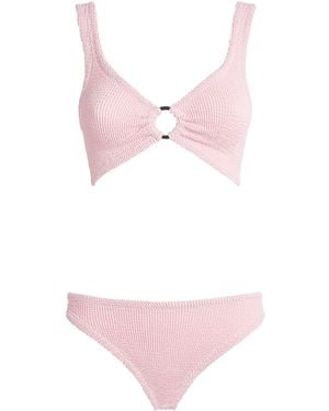 Hunza G Julia Tonal Hoop Bikini - Pink