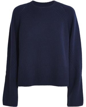 JOSEPH Cashmere Maple Sweater - Blue