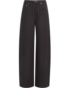 Citizens of Humanity Linen Brynn Trousers - Black