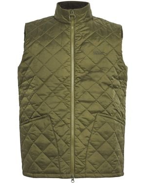 Barbour Quilted Monty Gilet - Green
