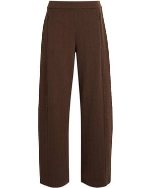 ME+EM Exaggerated Tapered Pants - Brown