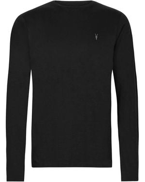 AllSaints Cotton Brace T-Shirt - Black
