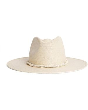 Lack of Color Straw Paradise Fedora - White