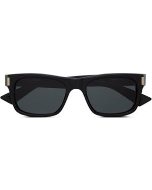 Saint Laurent Acetate Square Sunglasses - Black