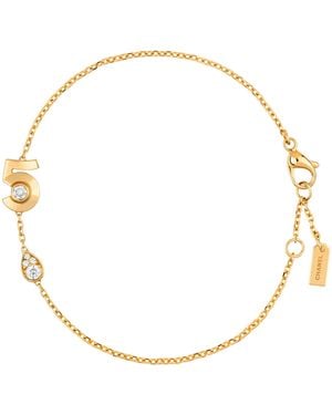 CHANEL And Diamond Extrait De N°5 Bracelet - Metallic