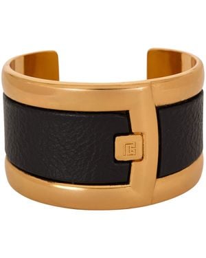 Balmain Tone Anthem Cuff - Black
