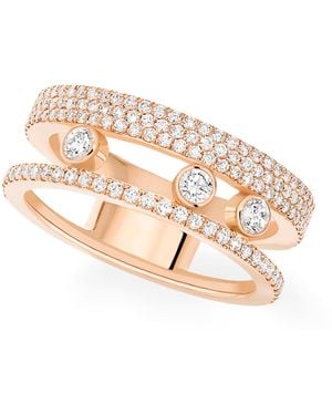 Messika And Diamond Move Romane Ring - Pink