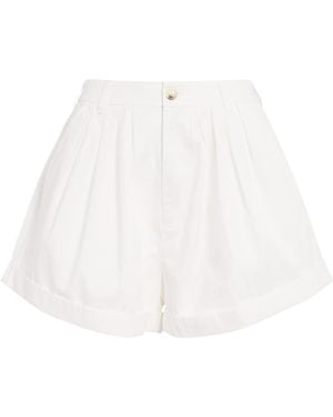 Doen Organic Cotton Paige Shorts - White
