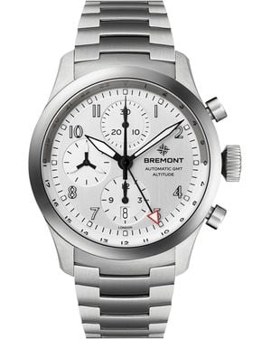 Bremont Sterling Altitude Chronograph Gmt - Metallic