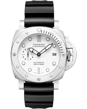Panerai Stainless Steel Submersible Watch - Black