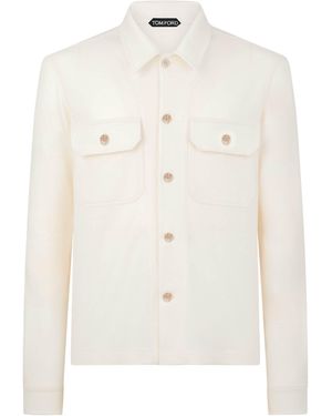 Tom Ford Cashmere Shirt - White