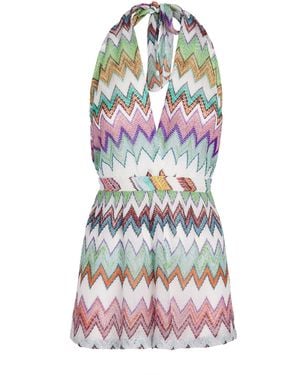 Missoni Zigzag Elasticated Shorts - White