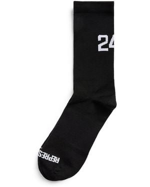 REPRESENT 247 247 Numbers Socks - Black