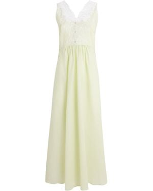 Bocan Cotton Clariss Nightdress - White