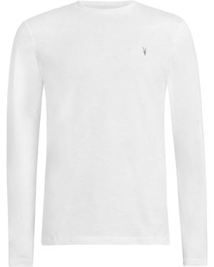 AllSaints Organic Cotton Brace T-Shirt - White