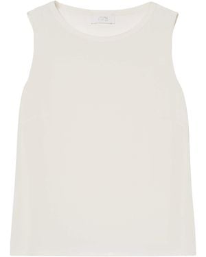 Marina Rinaldi Silk Top - White