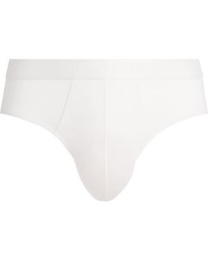Sunspel Stretch-Cotton Briefs - White