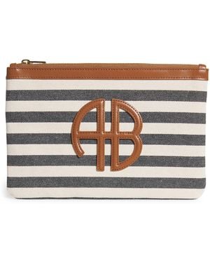 Anine Bing Striped Lili Pouch - Multicolor