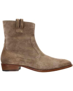 AllSaints Suede Jura Ankle Boots - Brown