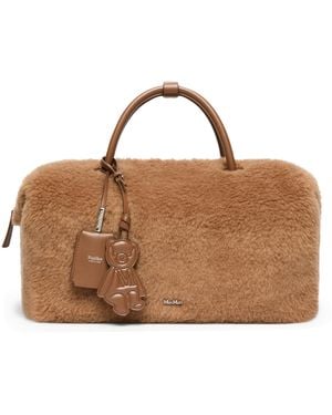 Max Mara Teddy Top-Handle Bag - Brown