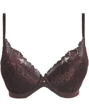 Wacoal Most Divine Plunge Bra - Purple