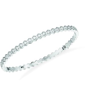 Chaumet And Diamond Bee De Bangle - White