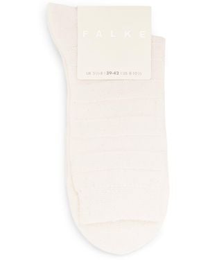 FALKE Wool-Blend Sparkle Stripes Socks - White
