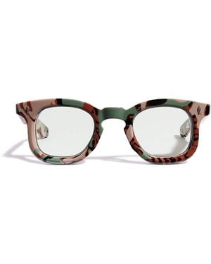 Jacques Marie Mage Square Devaux Sunglasses - Blue