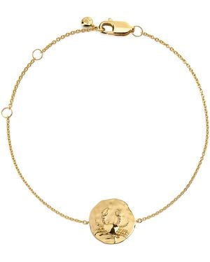 Monica Vinader Vermeil Cancer Zodiac Bracelet - Metallic