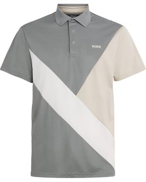 Ralph Lauren Colour-Block Polo Shirt - Grey
