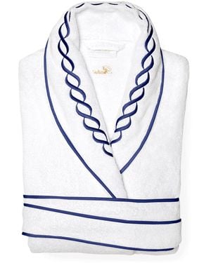 Pratesi Cotton Treccia Bathrobe - White