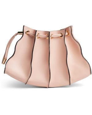 Ulla Johnson Small Leather Adria Cross-Body Bag - Pink
