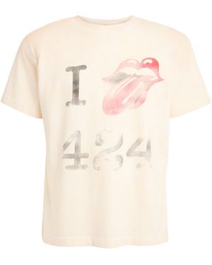 424 Cotton I Love T-Shirt - Natural