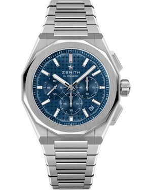 Zenith Stainless Steel Defy Skyline Watch - Grey