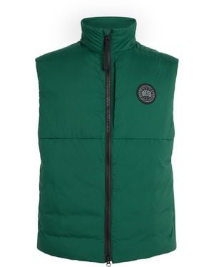 Canada Goose Down Water-Repellent Packable Lodge Gilet - Green