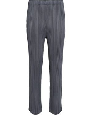 Pleats Please Issey Miyake Monthly Colours May Trousers - Grey