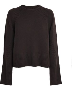 JOSEPH Cashmere Maple Sweater - Black