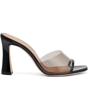 Malone Souliers Pvc Roxanne Heeled Sandals 90 - Black