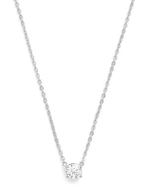 Harrods And Diamond Pendant Necklace - Metallic