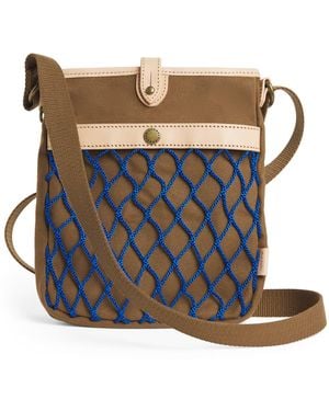 Barbour X Paul Smith Loves Cross-Body Bag - Blue